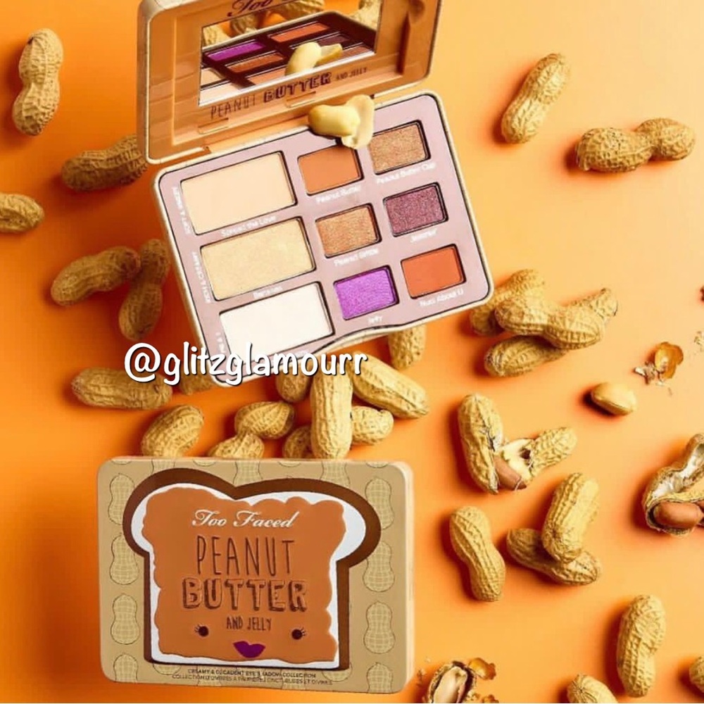 🥜Too Faced Peanut Butter & Jelly Eyeshadow Palette🥜